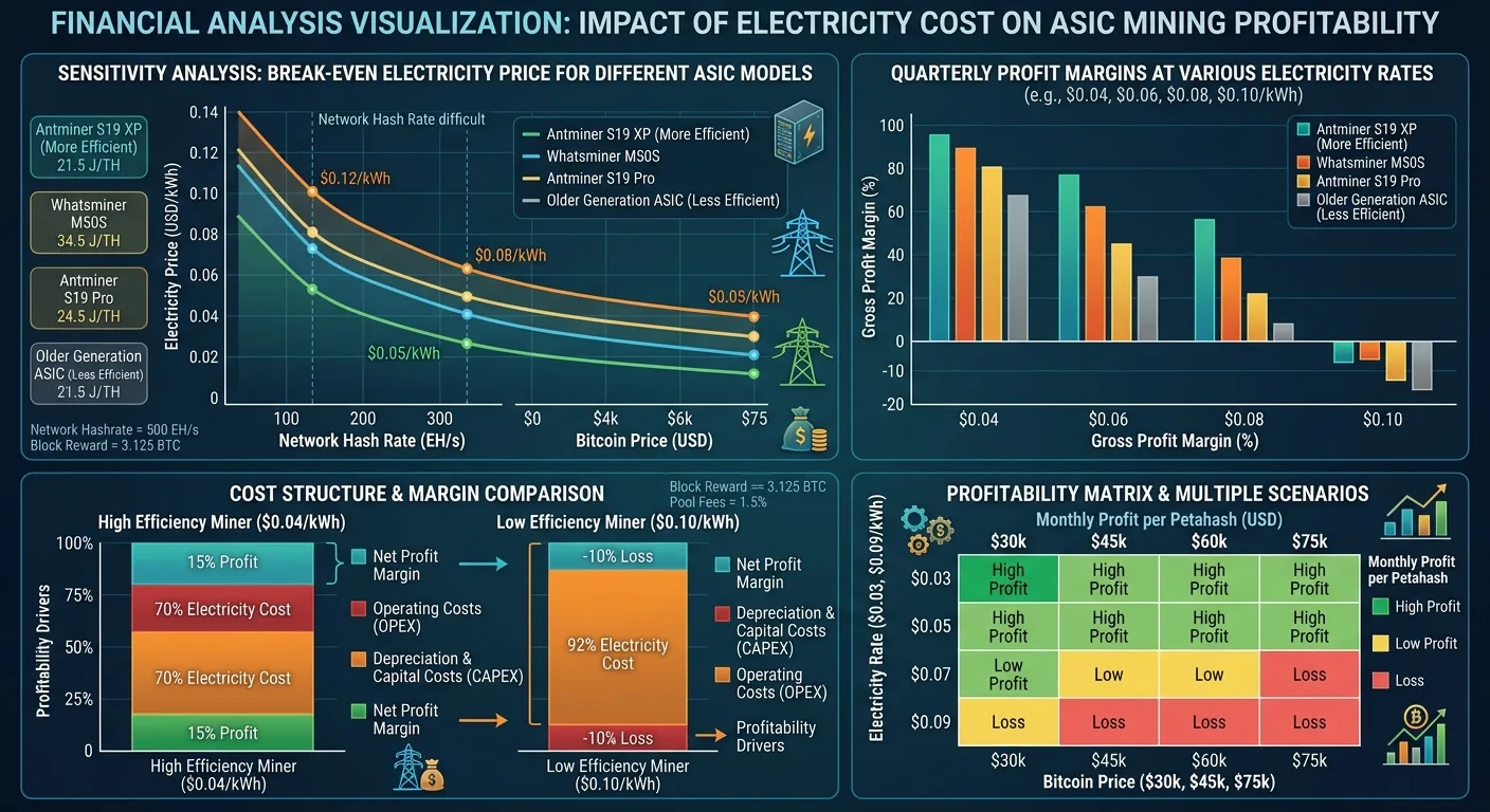 Impacto del costo eléctrico en la rentabilidad minera
