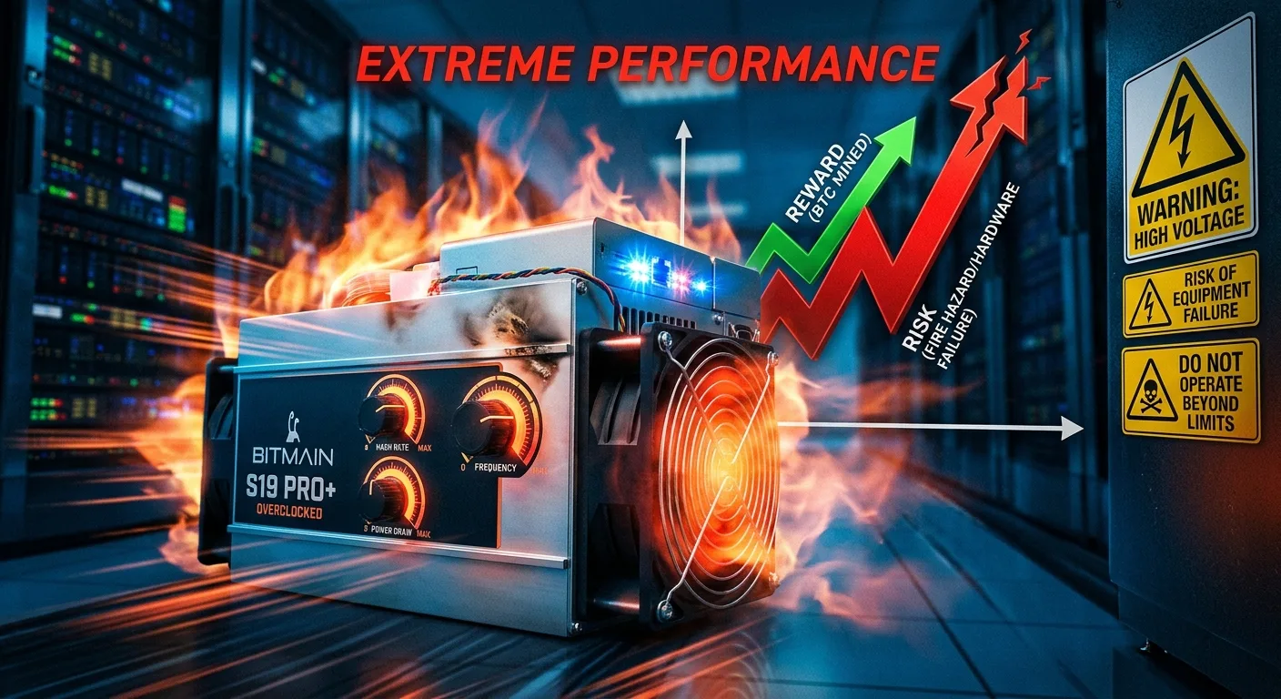 Overclocking en Mineros Bitcoin: Guía de Riesgos y Beneficios