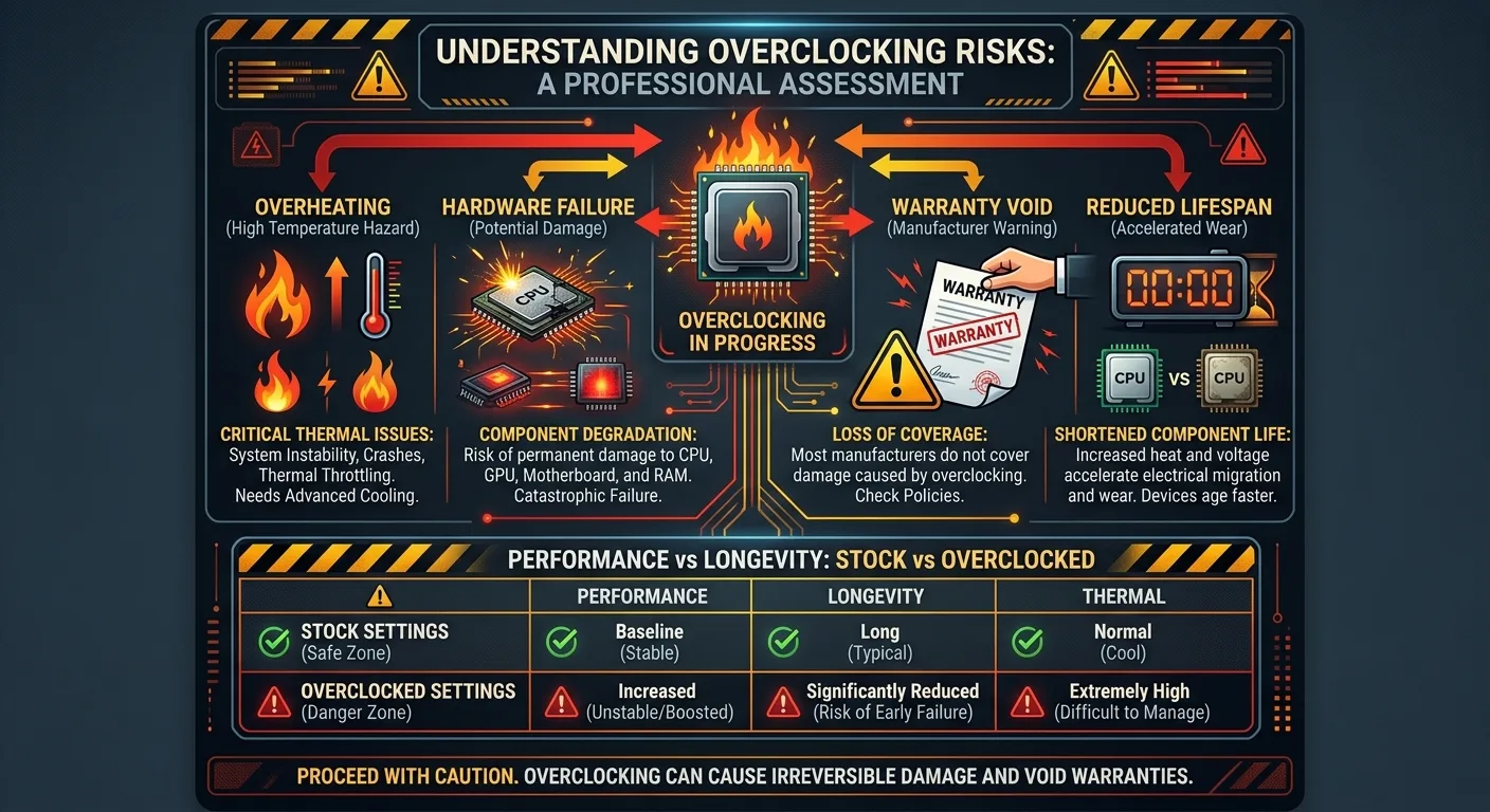 Riesgos del overclocking